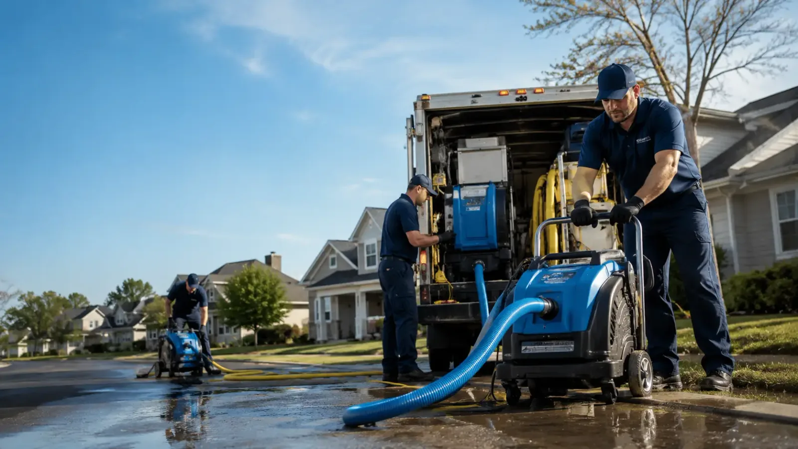 Flood Damage Cleanup in South Lyon, MI